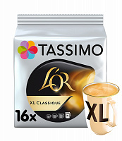 Капсулы Tassimo L'OR Espresso Xl Classique 16 шт