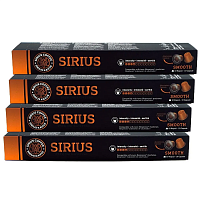 Капсулы NISH SIRIUS Premium Espresso SMOOTH, алюминий 40 шт