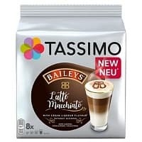 Капсулы Tassimo Latte Macchiato Baileys, Тассимо Латте Макиато Бейлис 8+8 шт