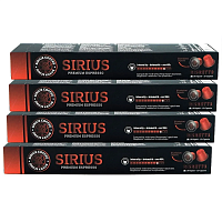 Капсулы NISH SIRIUS Premium Espresso RISTRETTO, алюминий 40 шт